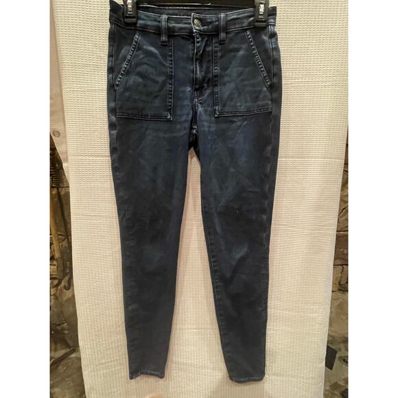 Women's American Eagle Next Level Stretch Jean trousers Size 2 Long - Picture 1 of 11